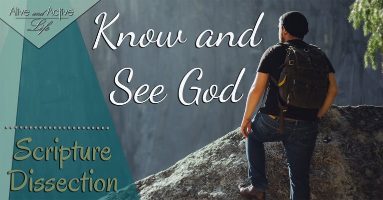 Know and See God Know and See God